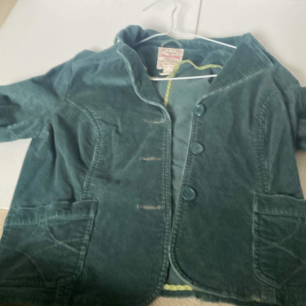 Vintage Aeropostale Deep Hunter Green Corduroy Jacket